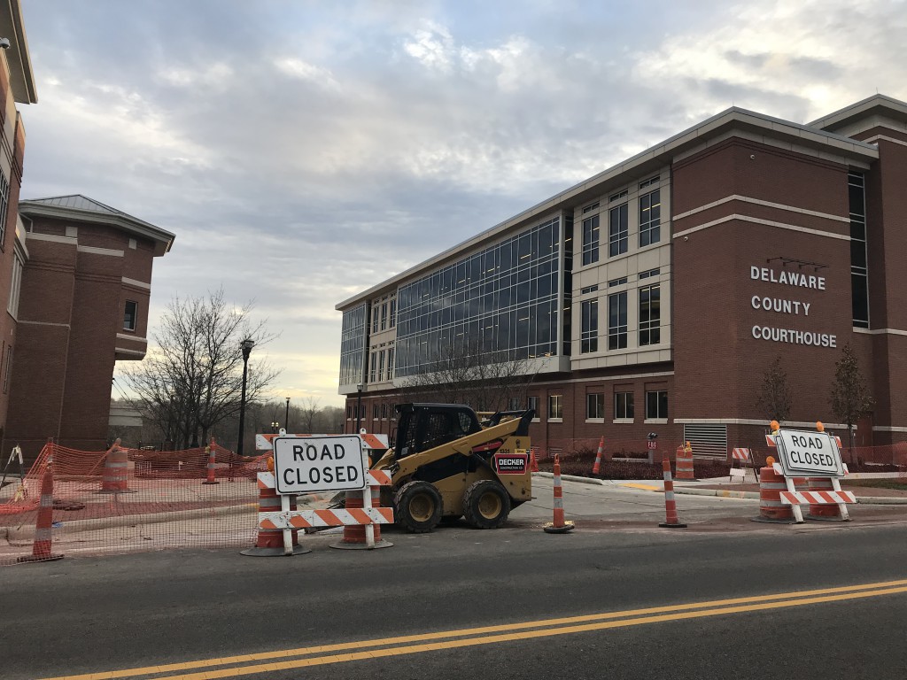 Marshall Court Closes to NonEmergency Traffic Delaware County